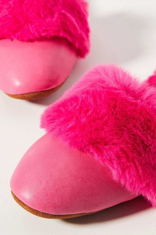 Ariana Bohling Nill Faux Fur Slippers #2
