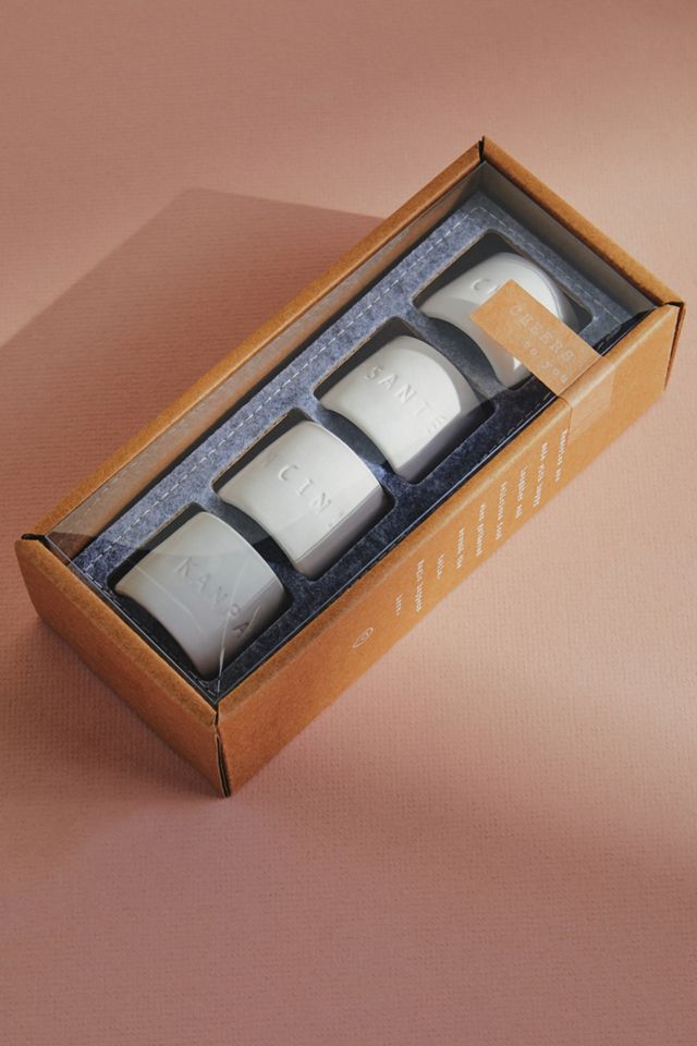 Heartfelt by Anthropologie Cheers To You Napkin Rings, Set of 4 #1