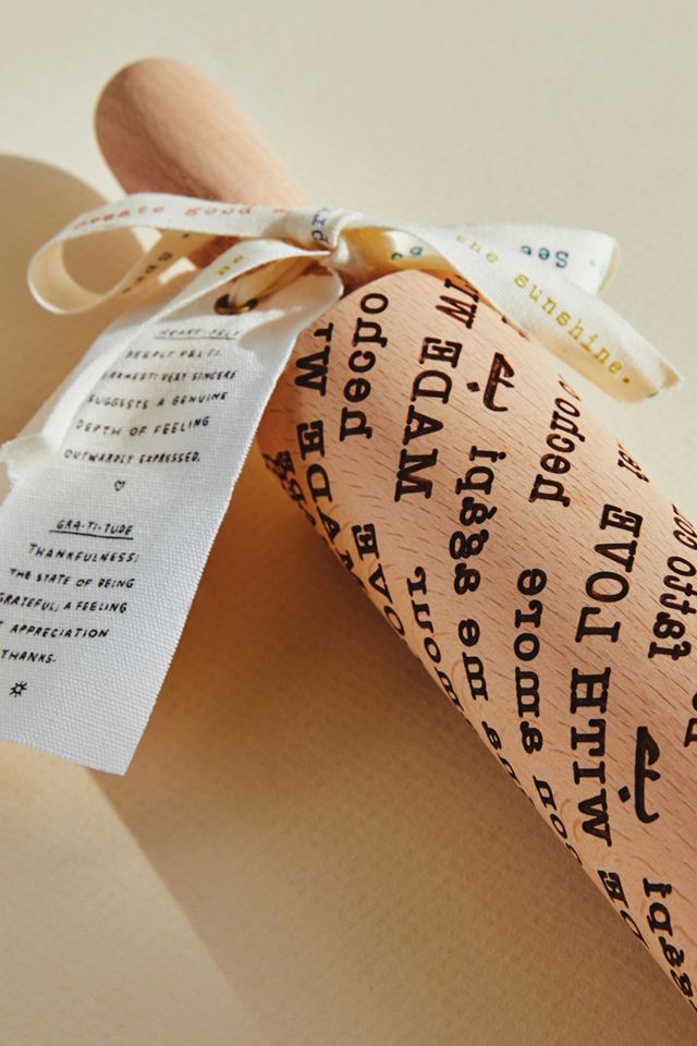 Heartfelt by Anthropologie Made With Love Rolling Pin #2