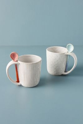 Quotidian Mug and Spoon Set