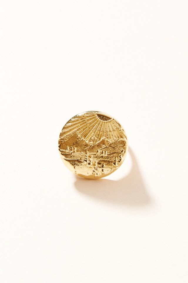 Studio Grun Mountain Signet Ring #1
