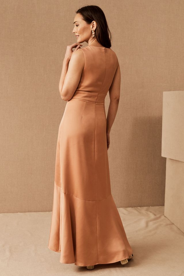 bhldn fairbanks satin dress BHLDN Fairbanks Satin Dress