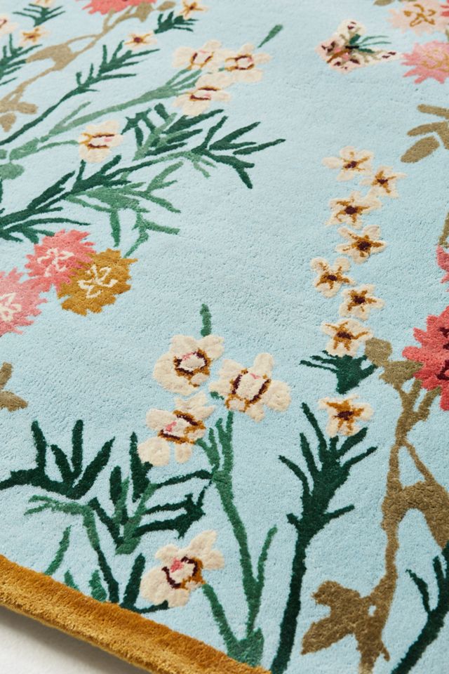 Wendy Morrison Hand-Tufted Flowers of Virtue Rug #1