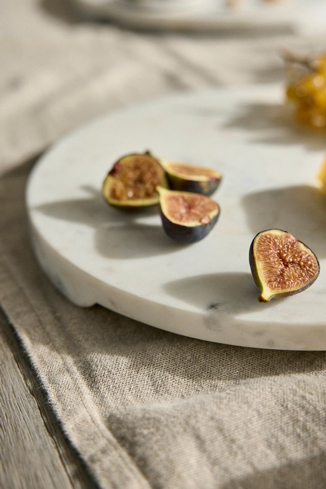 Footed Marble Serving Board #1