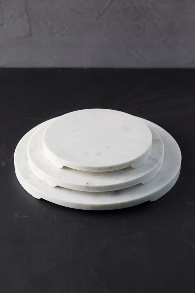 Footed Marble Serving Board #2