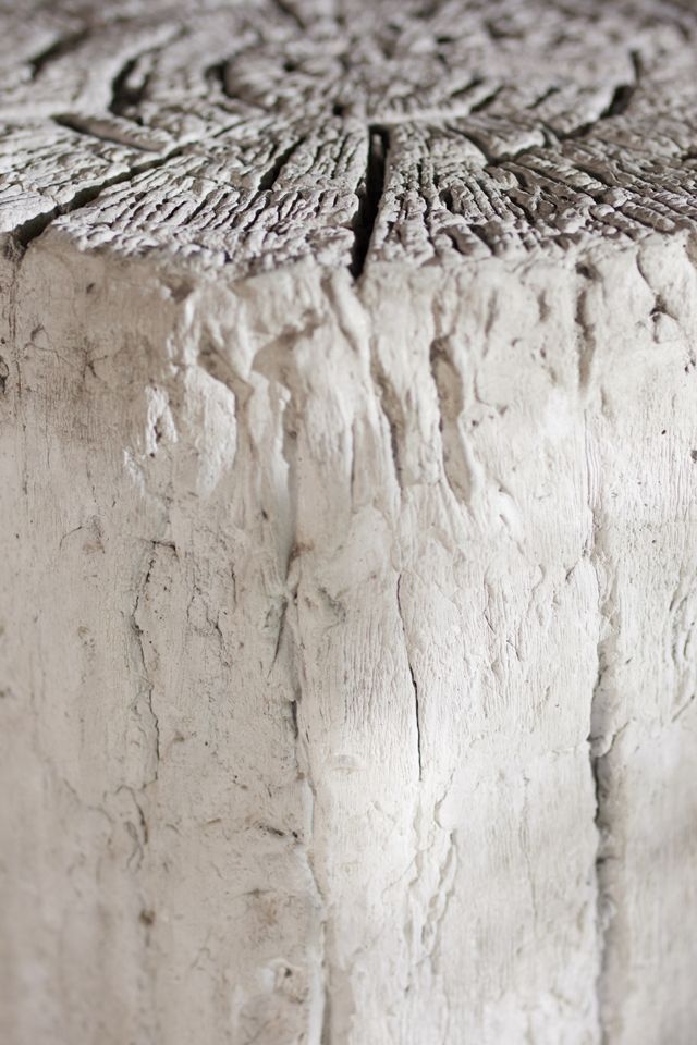 Faux Bois Stool, Round #4