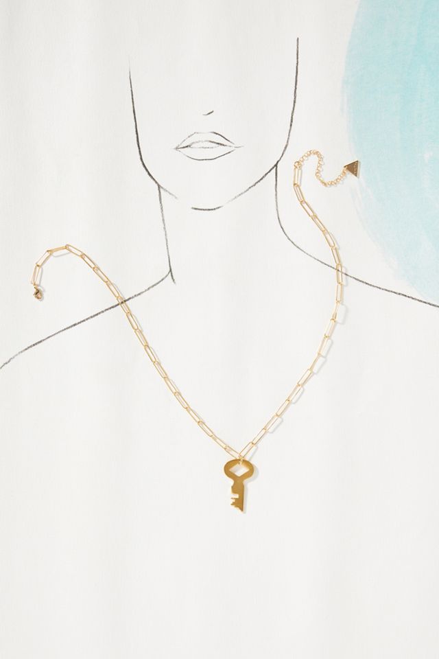 Key Pendant Necklace #2