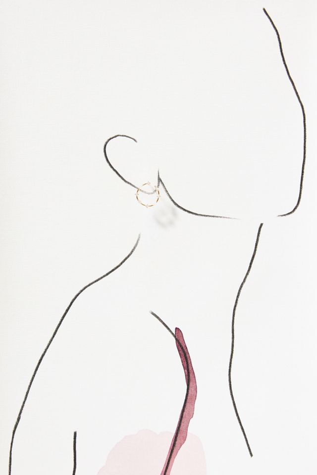 Nadia Hoop Earrings #2