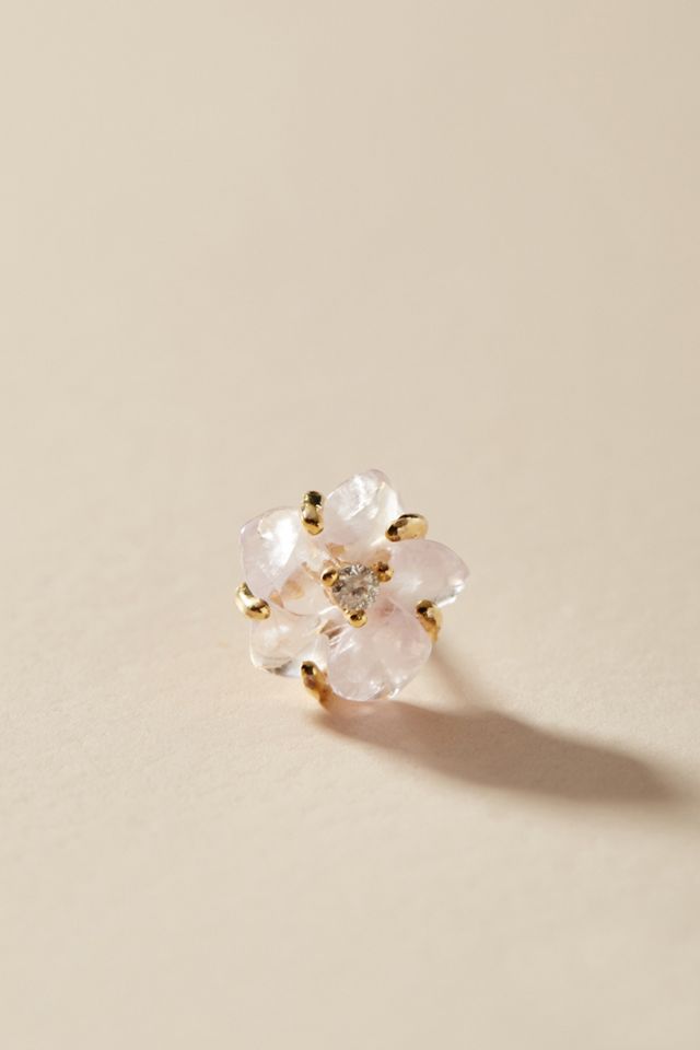 Camellia Post Earrings #1