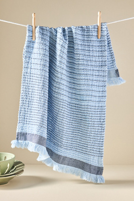 Anthropologie Peyton Striped Dish Towel