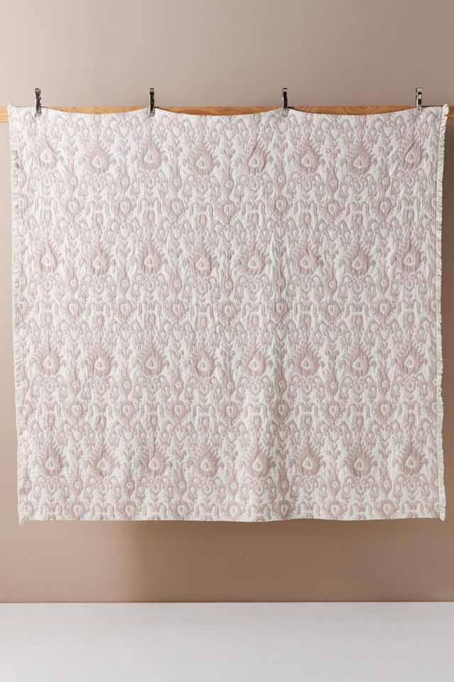 Jaslyn Woven Damask Bed Blanket #2