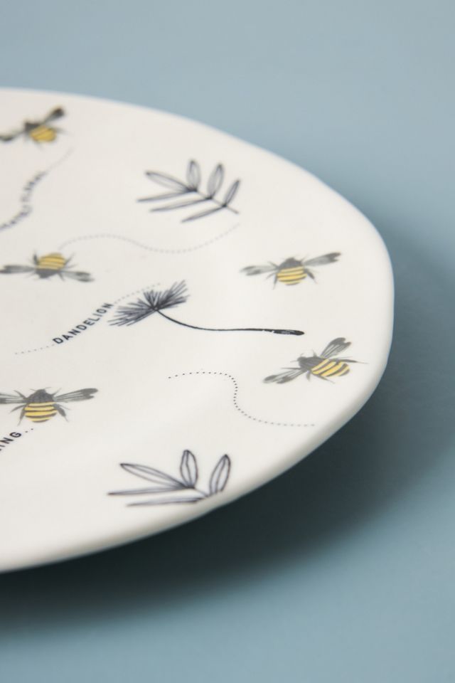 Busy Bee Dessert Plate #1