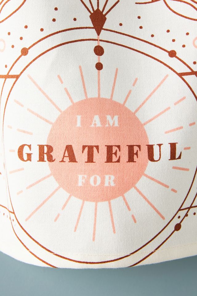 Be Grateful Dish Towel #1