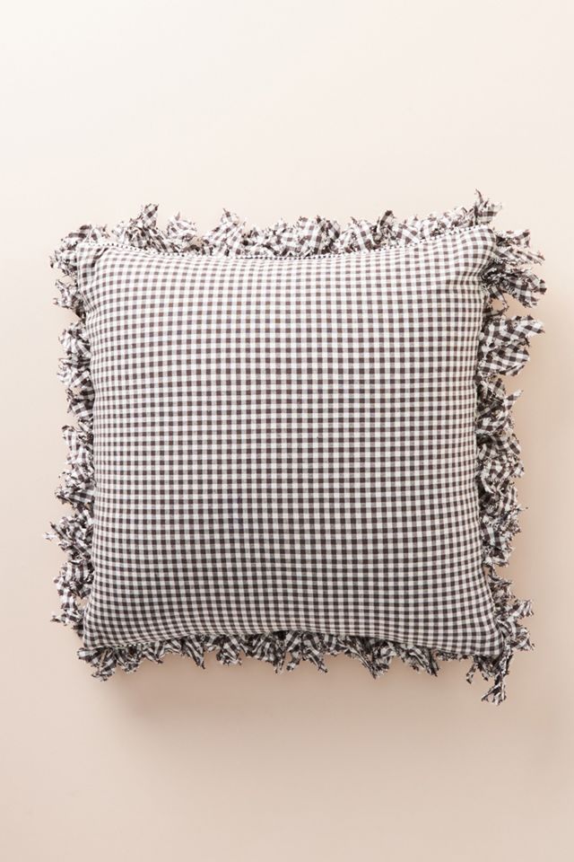 Textured Gingham Pillow #2