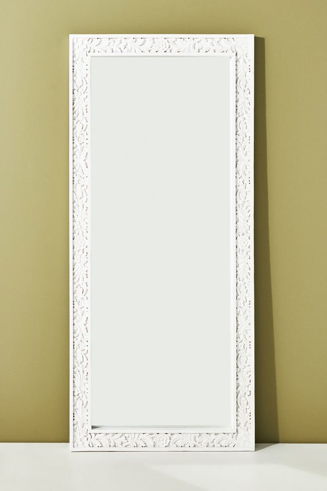 Handcarved Lombok Mirror #4