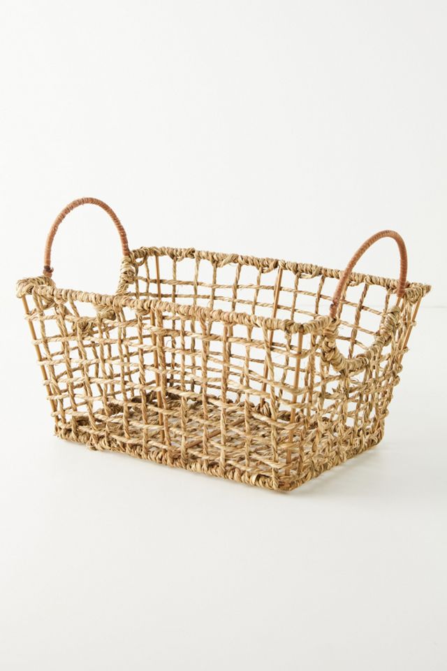 Woven Seagrass Basket #1