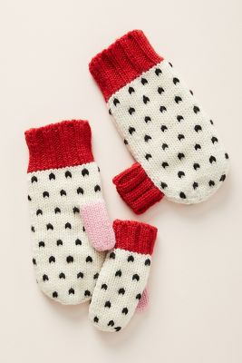 NEW Anthropologie Outbound Knit Mittens
