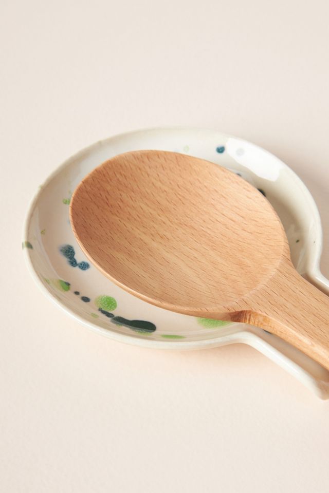 Clea Speckled Spoon Rest Set #2