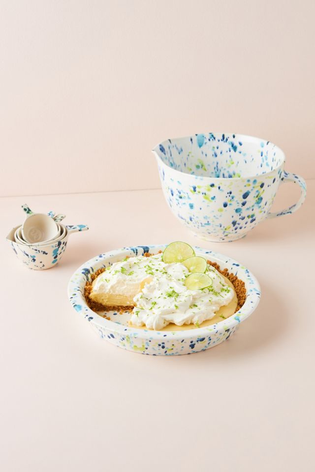 Clea Speckled Pie Dish #3