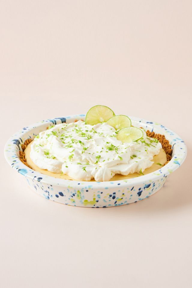 Clea Speckled Pie Dish #2