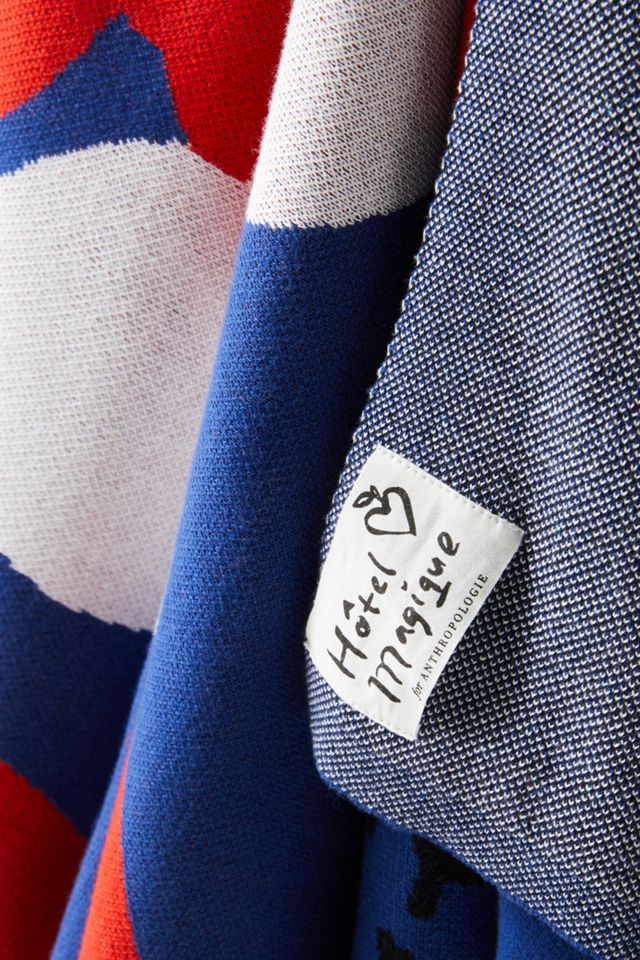Hotel Magique for Anthropologie Art and Kisses Throw Blanket #1