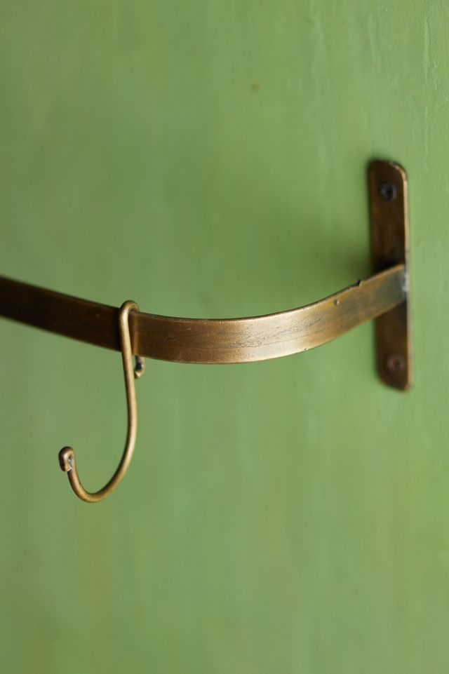 Steel Wall Rail with Hooks #3