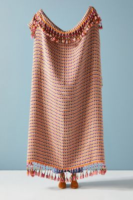 Tasseled Sheila Throw Blanket