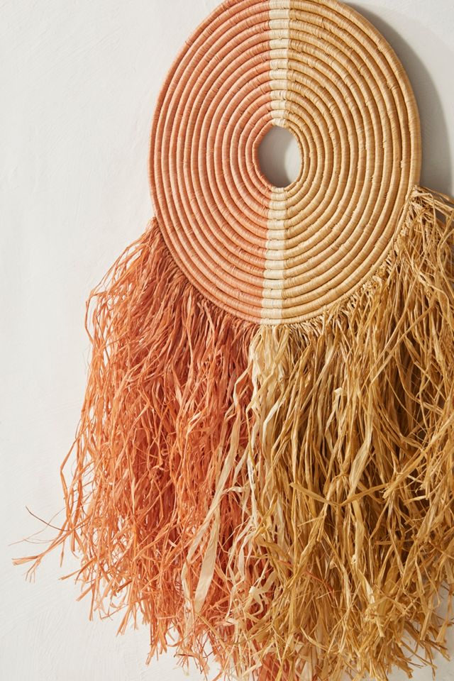 Fringed Disc Wall Hanging #2