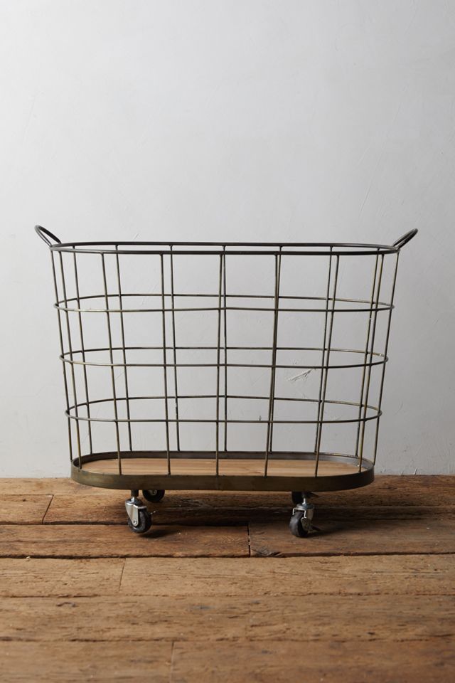 Rolling Laundry Basket #1