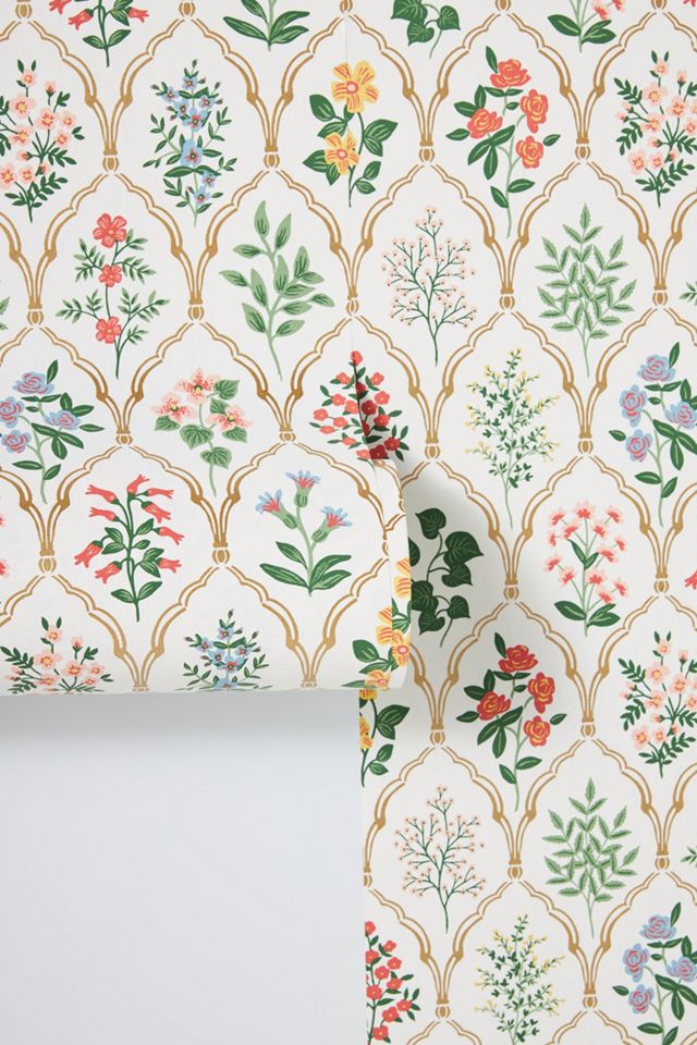Rifle Paper Co. Hawthorne Wallpaper #1