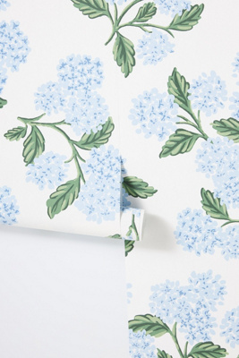 Rifle Paper Co. Hydrangea Wallpaper