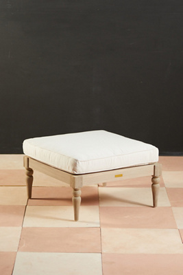 Shoreham Teak Ottoman - Thumbnail 3