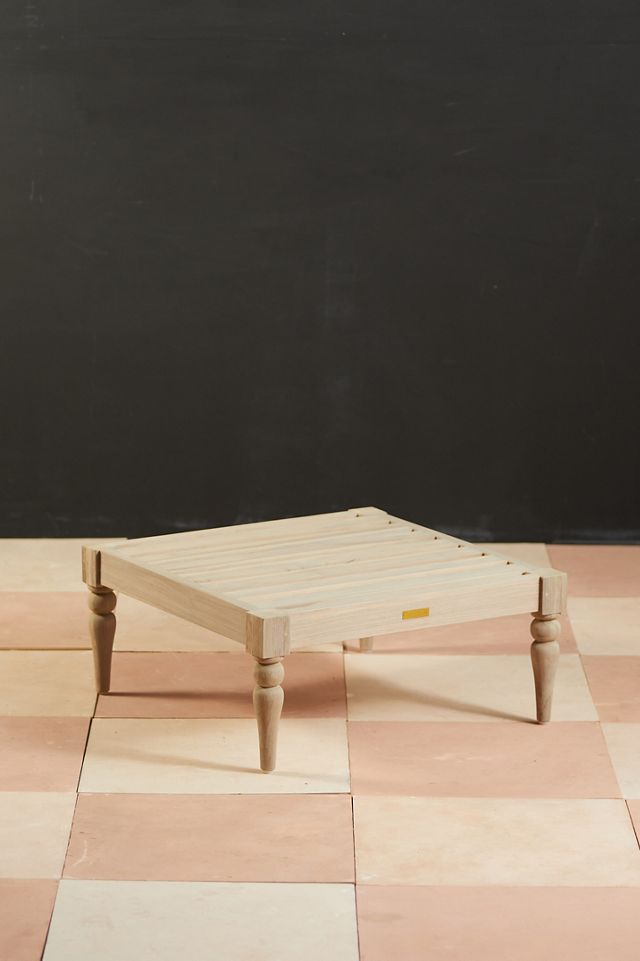 Shoreham Teak Ottoman #2