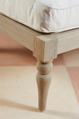 Shoreham Teak Ottoman - Thumbnail 5