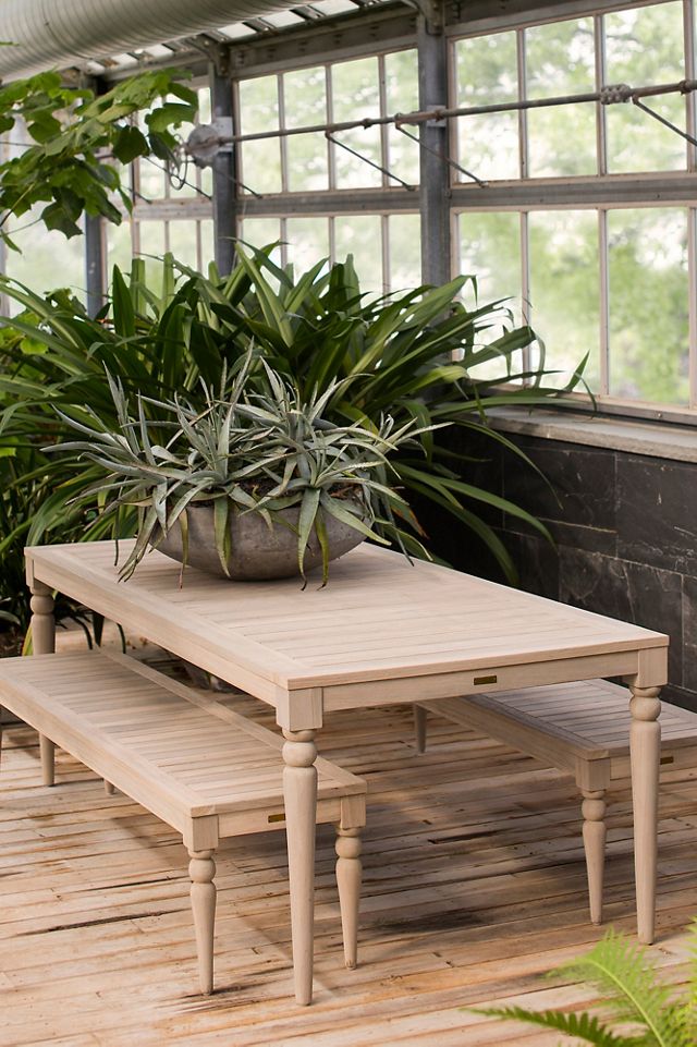 Shoreham Teak Dining Bench #1