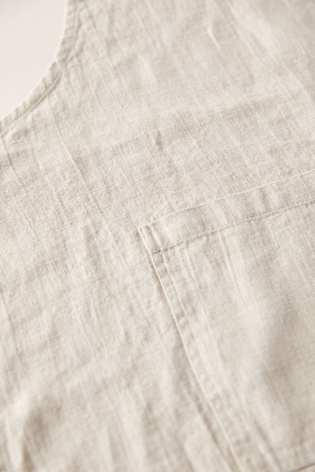 Lotus Linen Apron #3