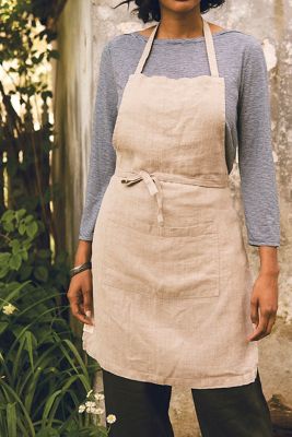 Lotus Linen Apron