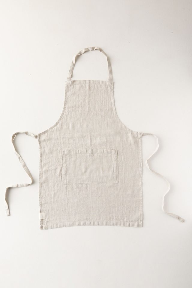 Lotus Linen Apron #2