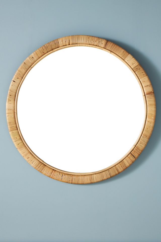 Solana Rattan Mirror #1