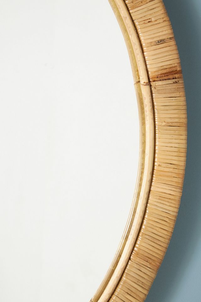 Solana Rattan Mirror #2