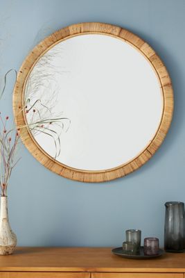 Solana Rattan Mirror