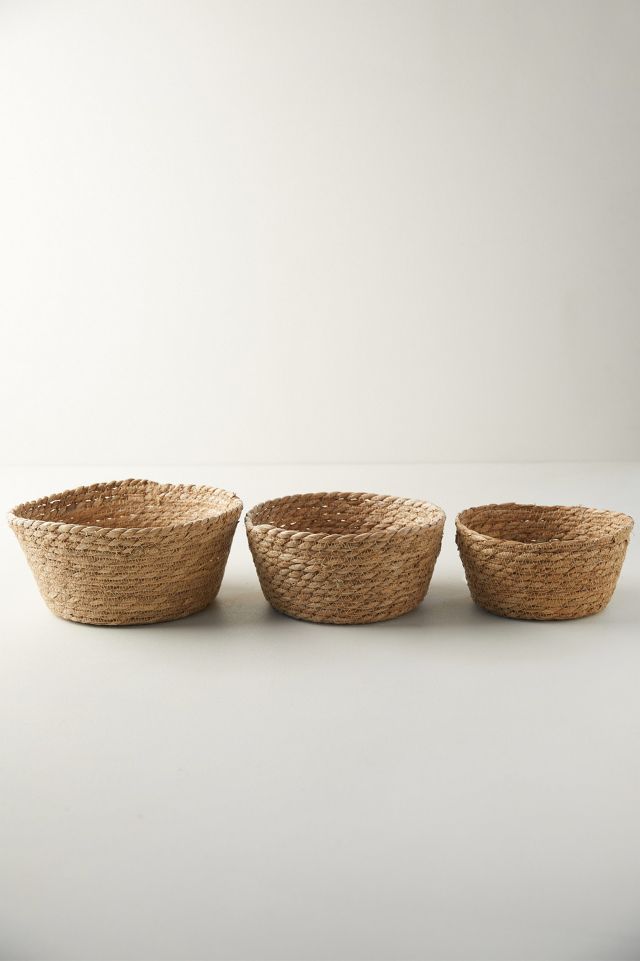 Seagrass Mini Baskets, Set of 3 #2