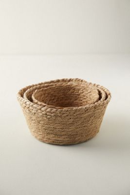 Seagrass Mini Baskets, Set of 3