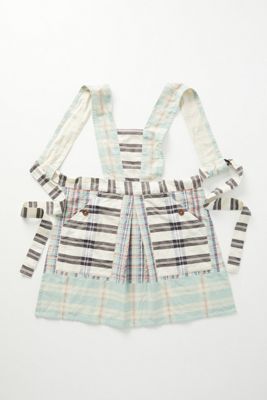 Kelby Mixed Plaid Apron