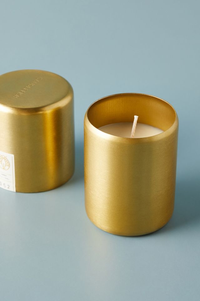 Candlefish Molded Metal Two-Wick Candle #1