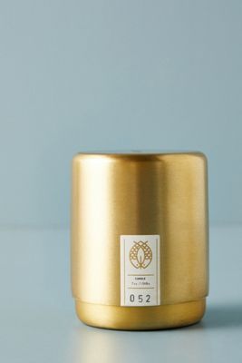 Candlefish Molded Metal Two-Wick Candle