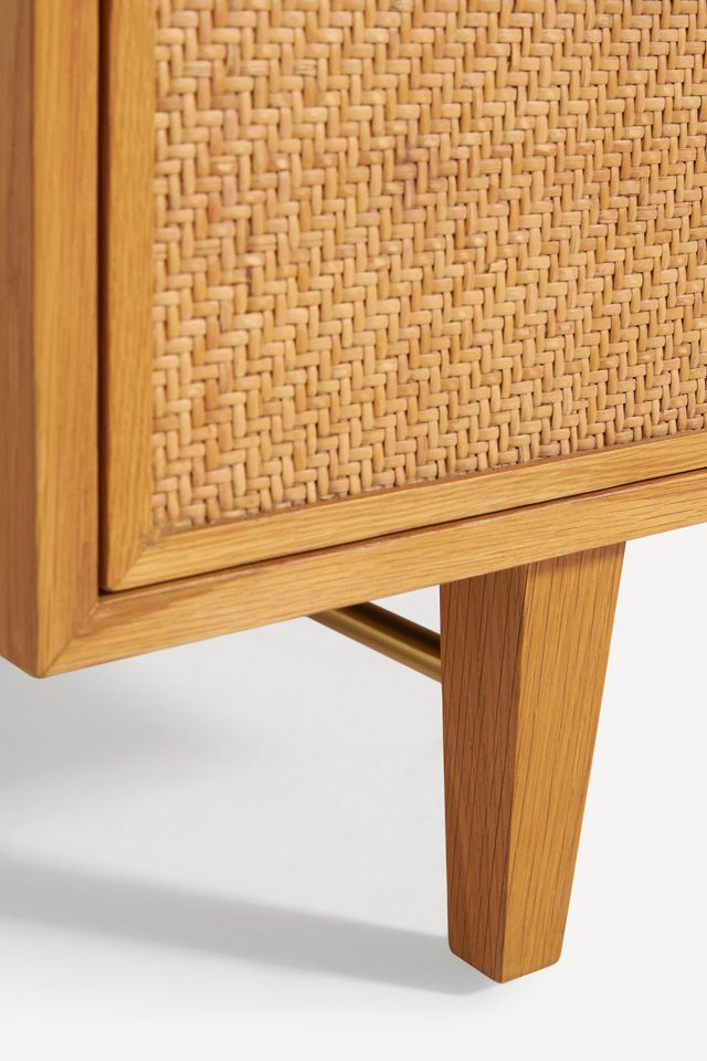 Wallace Cane and Oak Desk #4