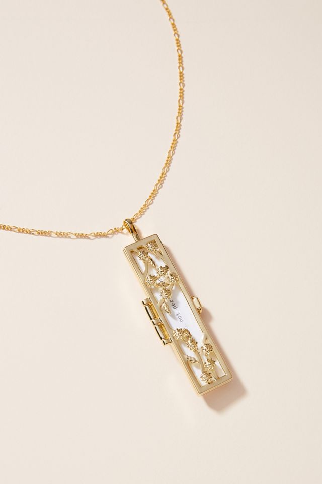 Windowbox Locket Necklace #2