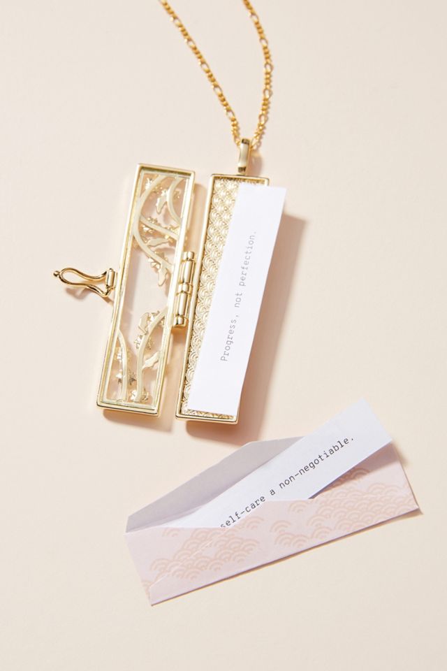 Windowbox Locket Necklace #3