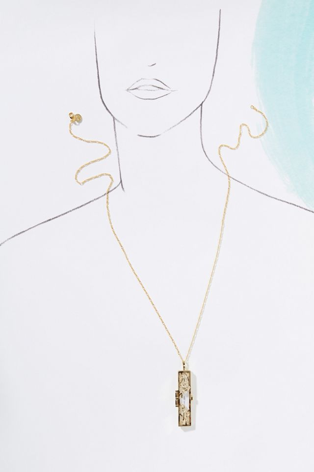 Windowbox Locket Necklace #4